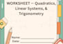 create fun student worksheets
